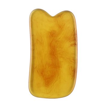 Accesoriu pentru masaj terapeutic Gua Sha (maro) - GH033