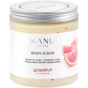 Exfoliant corporal cu grapefruit și merișor - Kanu