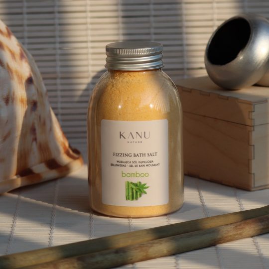Sare de baie spumantă de bambus - Kanu